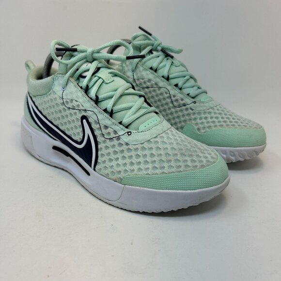 Nike Women's Court Zoom Pro Tennis Shoes Mint Foam Size 8.5 DH0990-300 - Picture 4 of 10